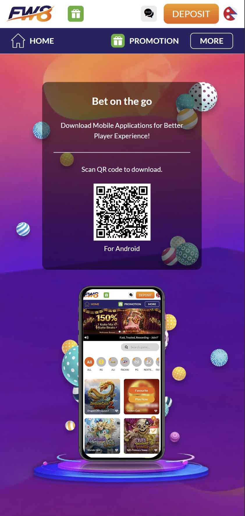 Scan to download FW8NPL Android APK