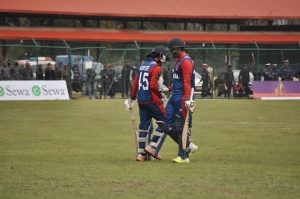 Nepal cricket team playing international match - Italy vs Nepal Cricket 2026