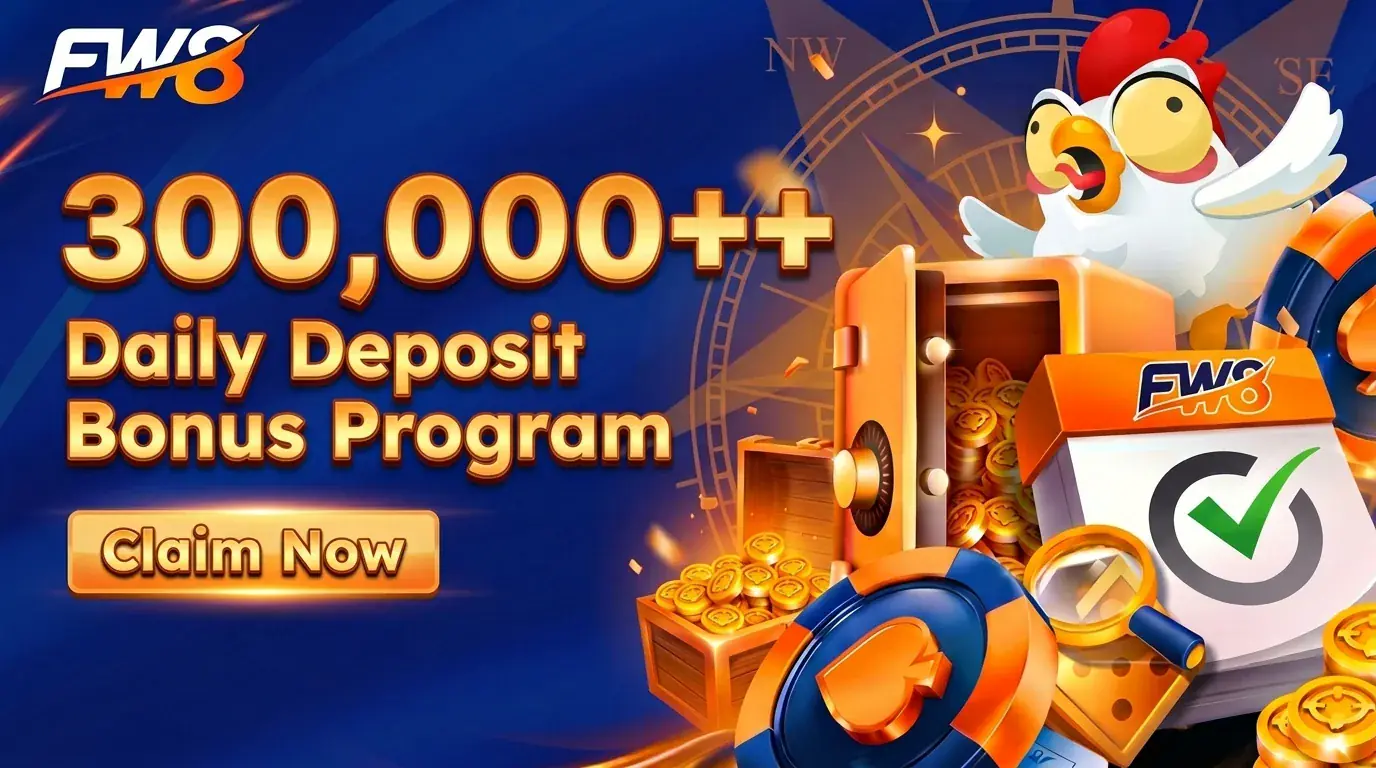 FW8 NPR 300,000 Daily Deposit Bonus Program for High Rollers in Nepal