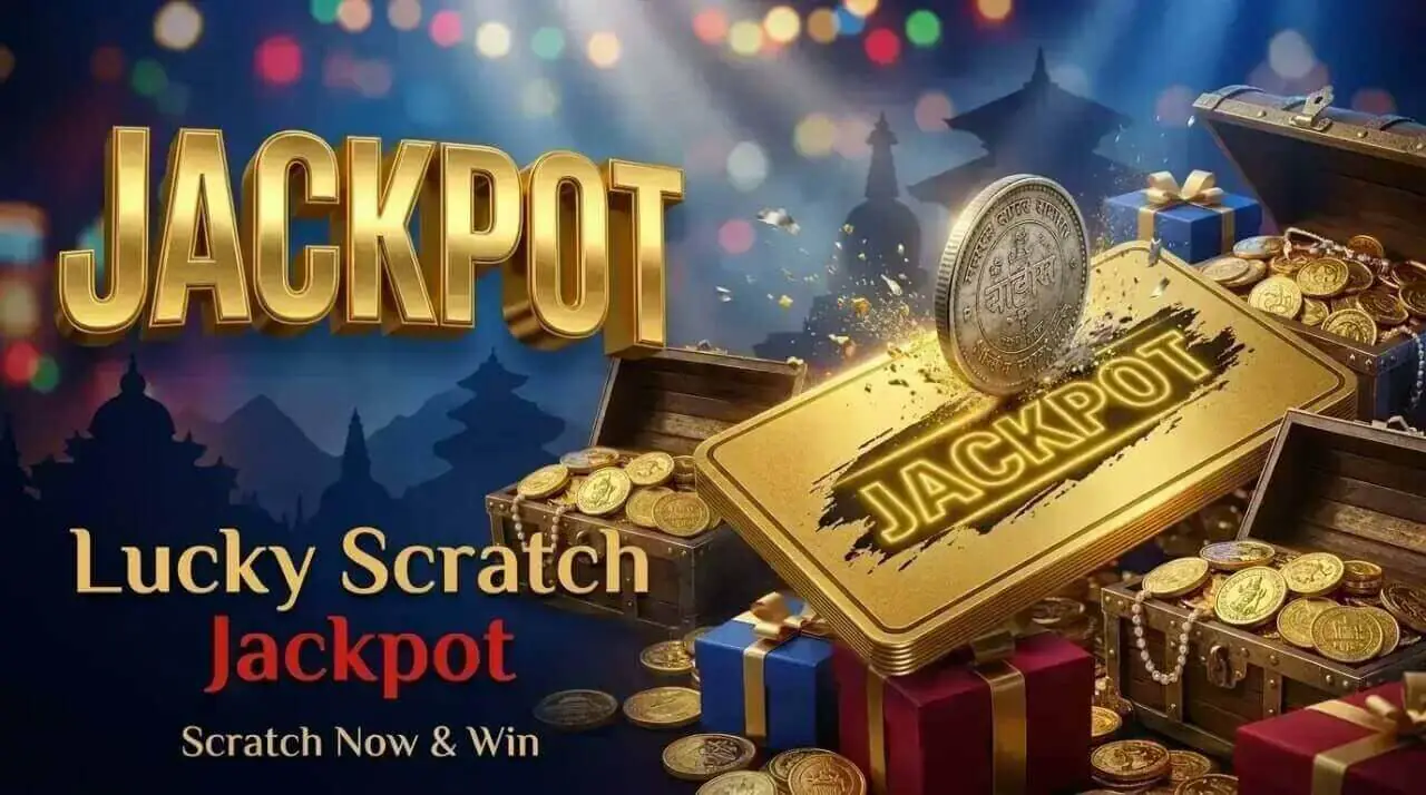 FW8 Jackpot Lucky Scratch Card — Win Cash Prizes Instantly in Nepal