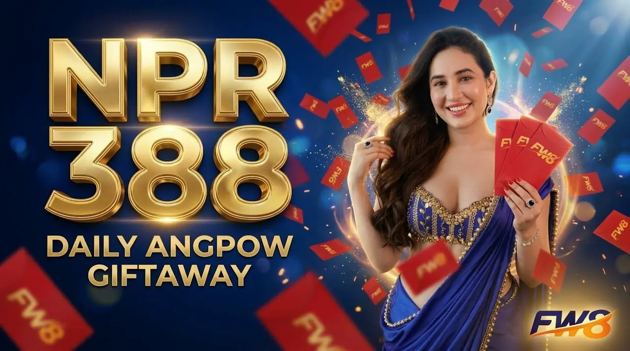 FW8 NPR 388 Daily Angpow Giftaway Bonus for Lucky Players