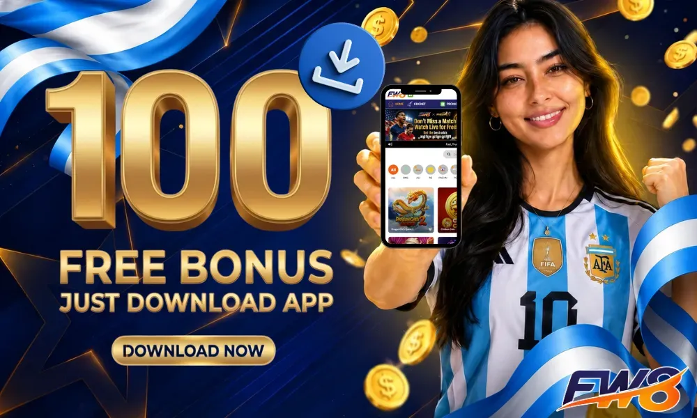 Download FW8 Casino App in Nepal – Claim NPR 100 Free Welcome Bonus for New Players