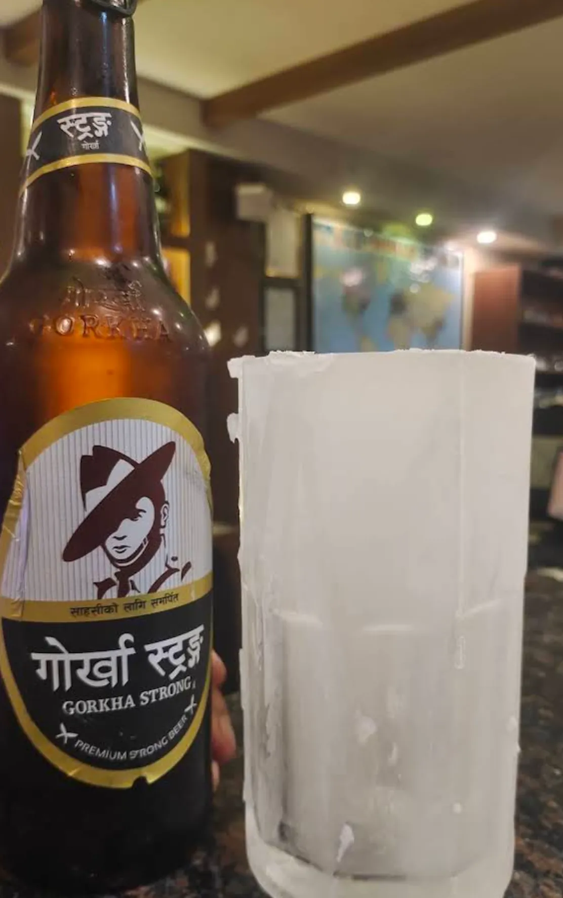 Trekkers Bar Thamel Kathmandu rooftop sports bar live football