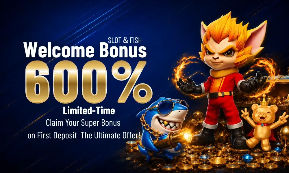 FW8 600% Slot and Fish Welcome Bonus for New Players in Nepal — Limited-Time First Deposit Super Offer