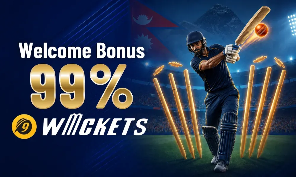FW8 99% Wickets Cricket Welcome Bonus for Sports Bettors in Nepal