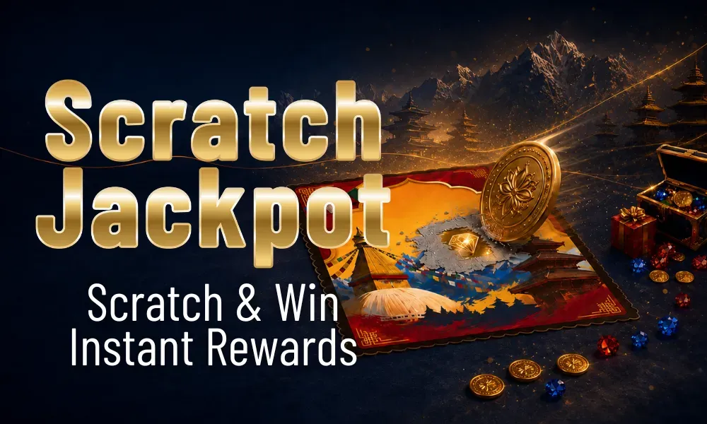 FW8 Jackpot Lucky Scratch Card — Win Cash Prizes Instantly in Nepal