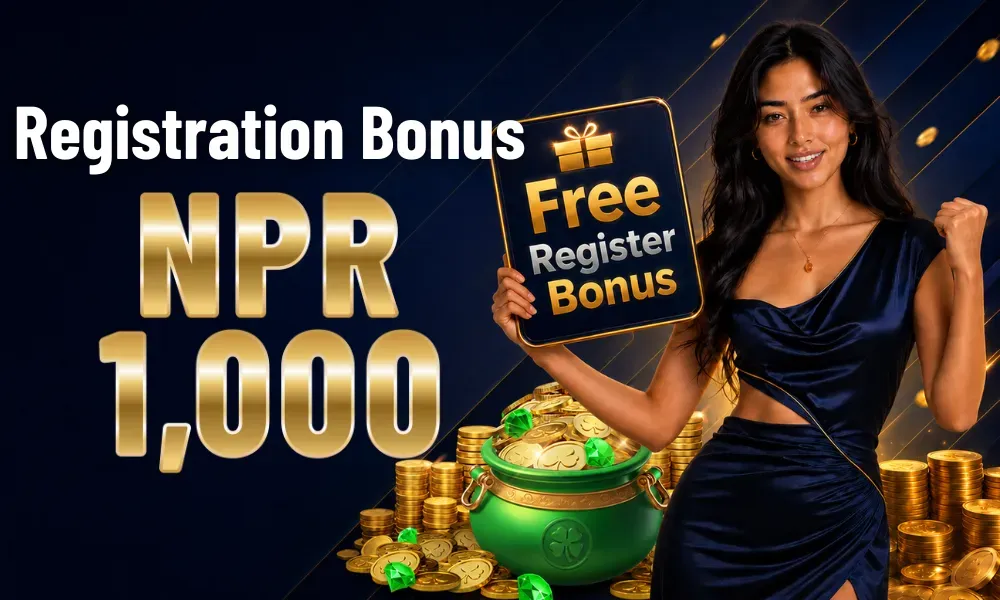 FW8 NPR 1,000 Register Welcome Bonus for New Players in Nepal